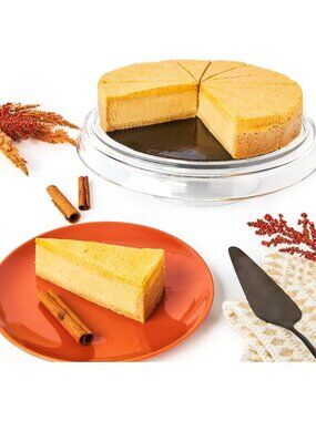 Creamy Pumpkin Cheesecake – Classic Bakery Dessert, Perfect Gift for Any